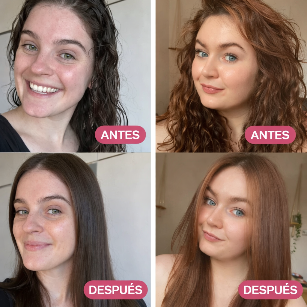 LissFemme Pro – Cepillo Alisador Portátil Recargable